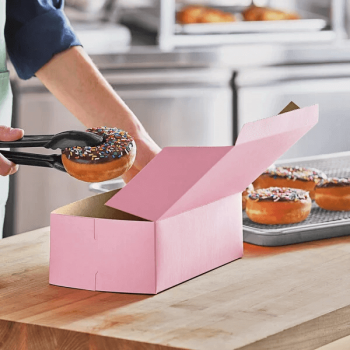 Pink Donut Packaging Boxes