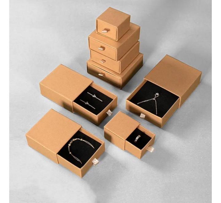 Kraft Jewelry Packaging Boxes Gallery Image