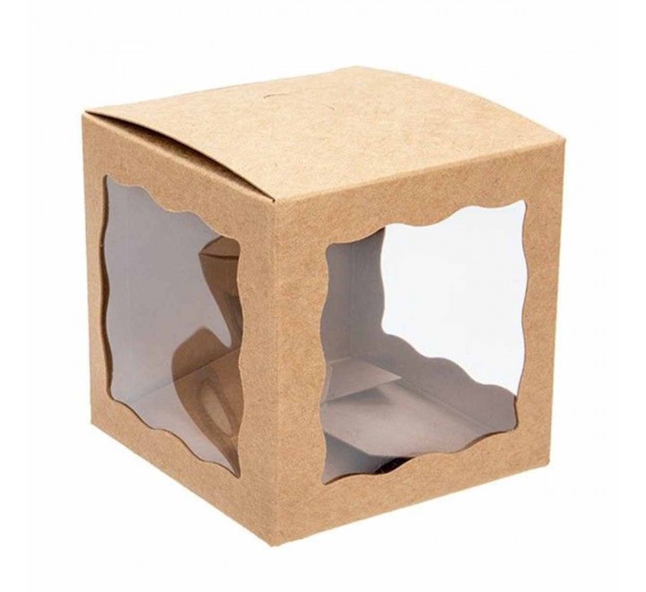 Kraft Window Packaging Boxes Gallery Image