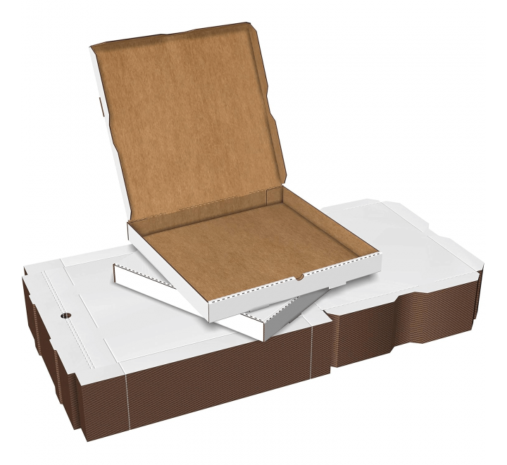 White Pizza BoxesGallery Image