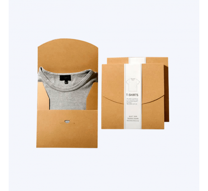 White Shirt Packaging Boxes Gallery Image