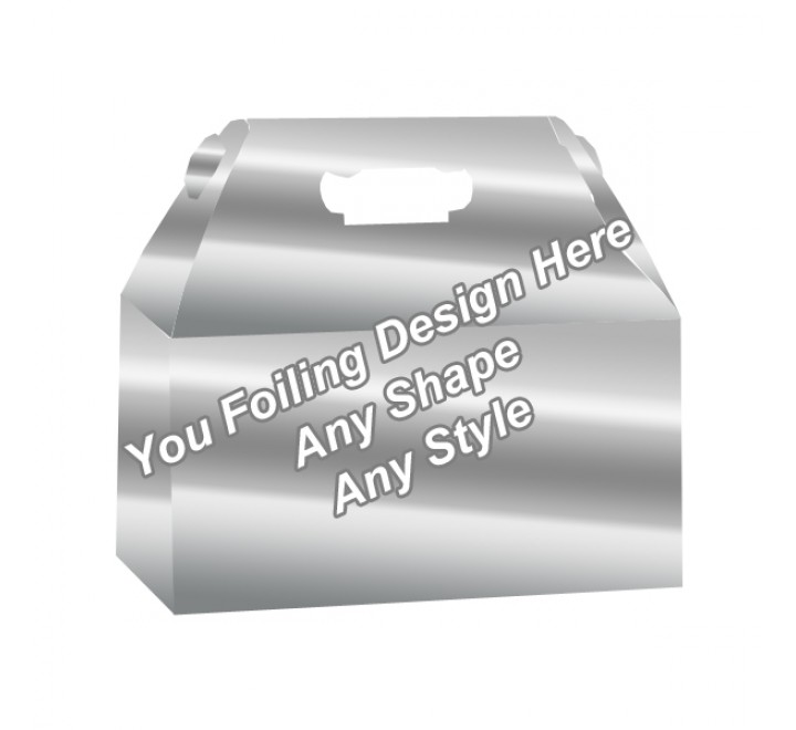 Silver Foiling - Window Gable boxes Silver Foiling - Window Gable boxes