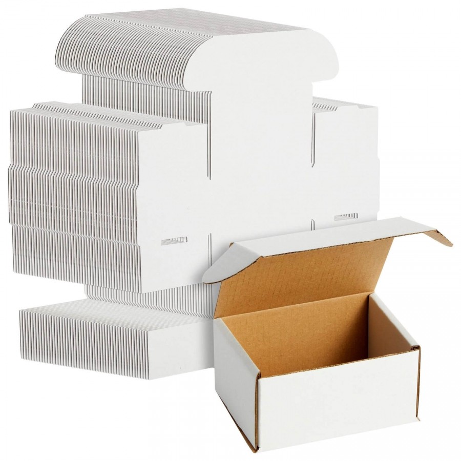 White Corrugated Packaging Boxes