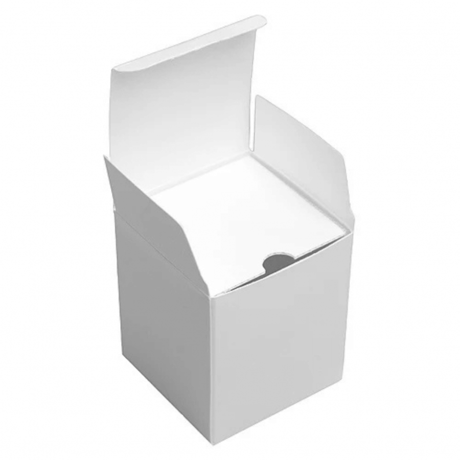 White Glossy Packaging Boxes