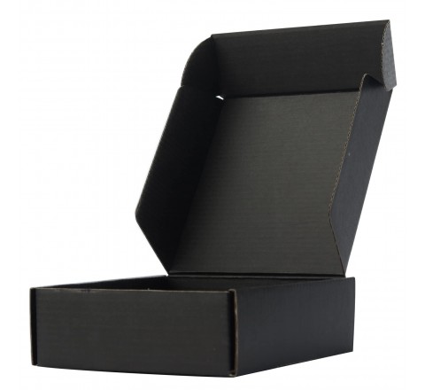Black Shipping Packaging Boxes