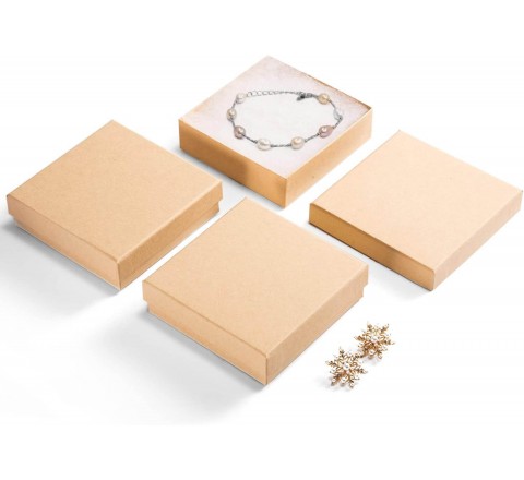 Kraft Jewelry Packaging Boxes