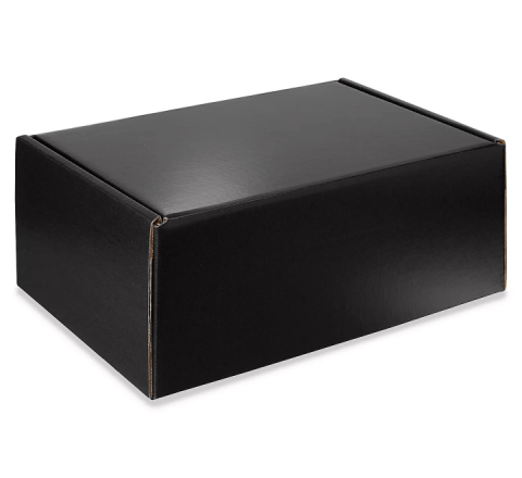 Black Cardboard Packaging Boxes