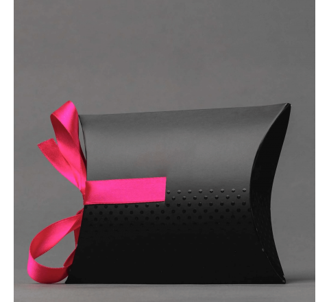 Black Pillow Boxes