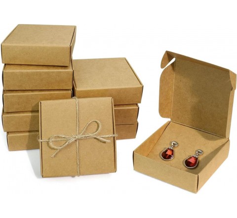 Kraft Jewelry Packaging Boxes